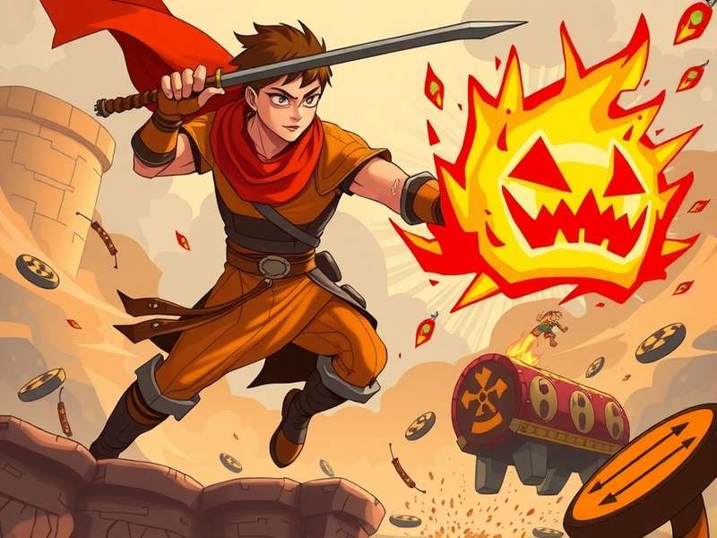 Spicy Cumin Crusader combat scene